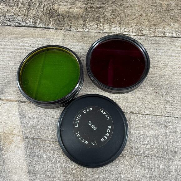 Hoya Lens Filter Camrex 55 Green Red Y(K2) - Picture 1 of 12